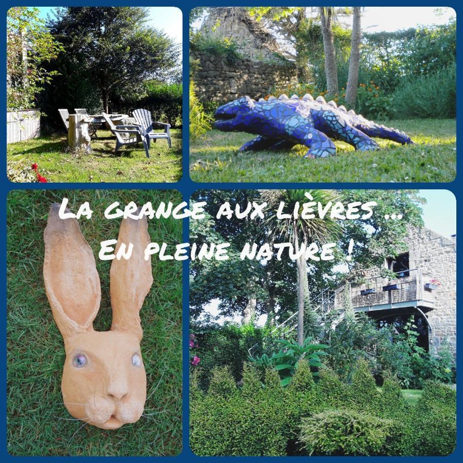 La Grange Aux Lievres, Gites Kerdoel Cléder 外观 照片