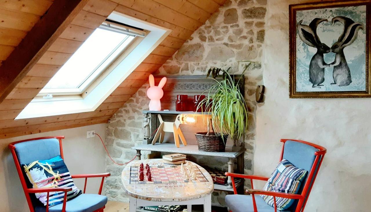 La Grange Aux Lievres, Gites Kerdoel Cléder 外观 照片