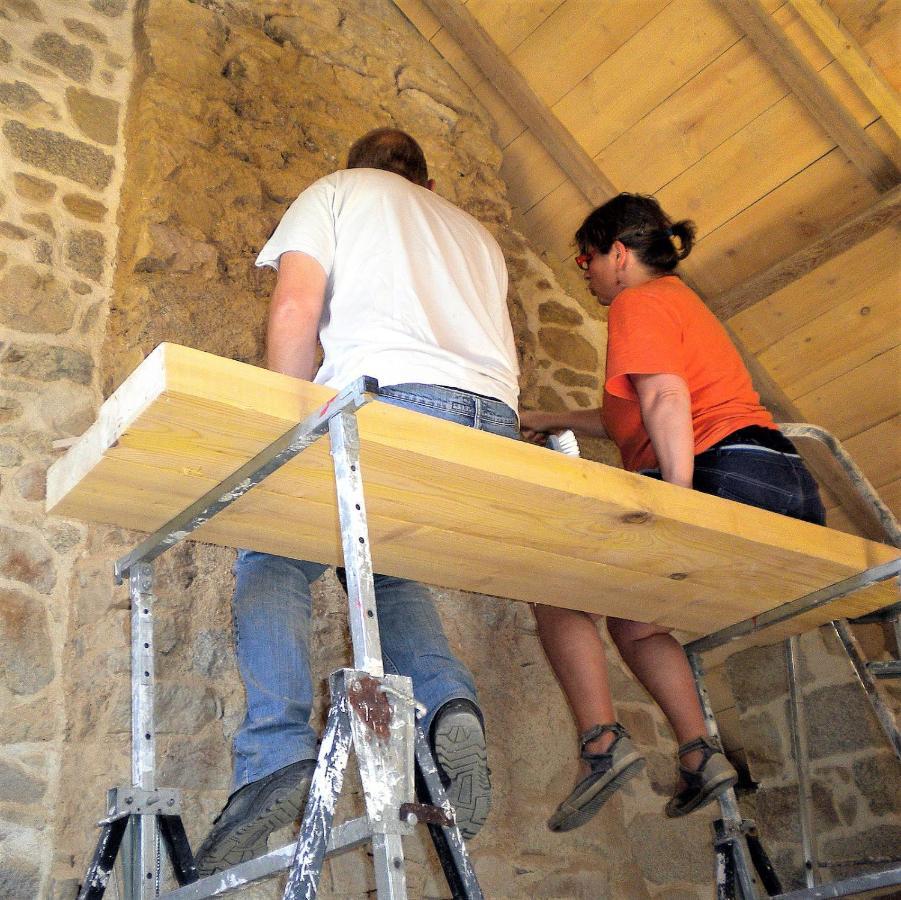 La Grange Aux Lievres, Gites Kerdoel Cléder 外观 照片