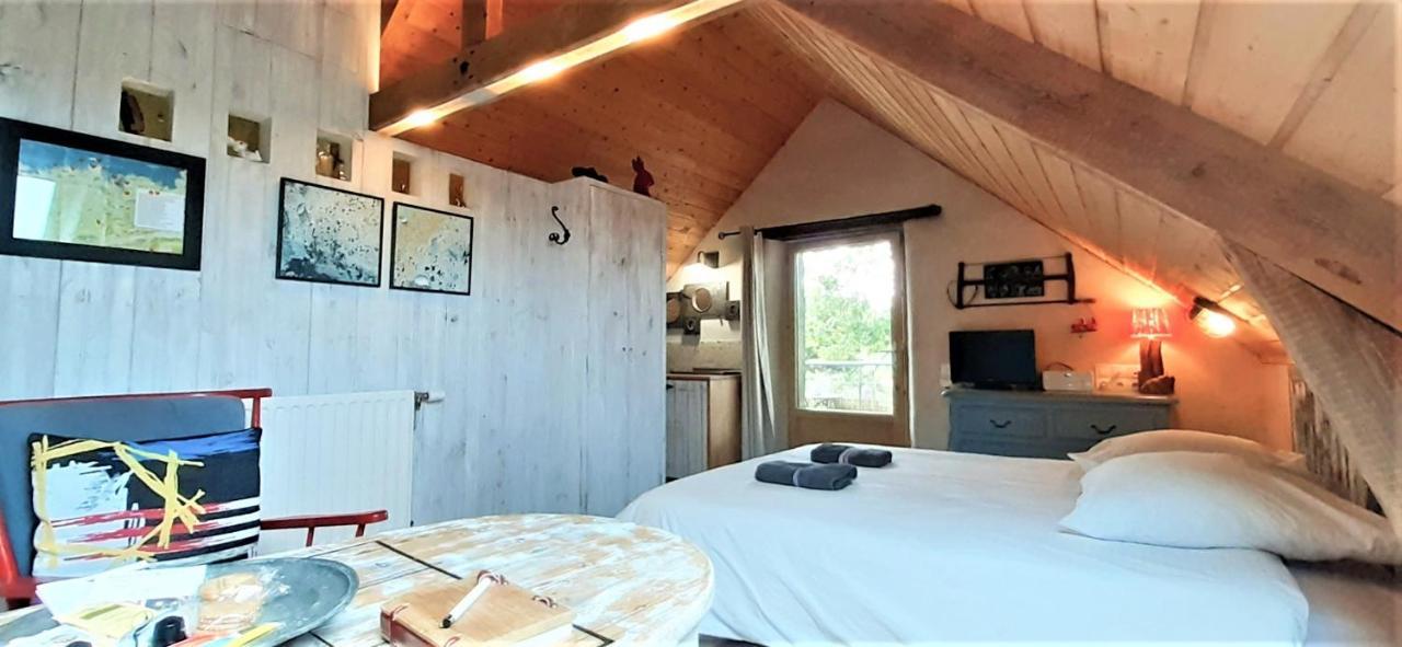 La Grange Aux Lievres, Gites Kerdoel Cléder 外观 照片