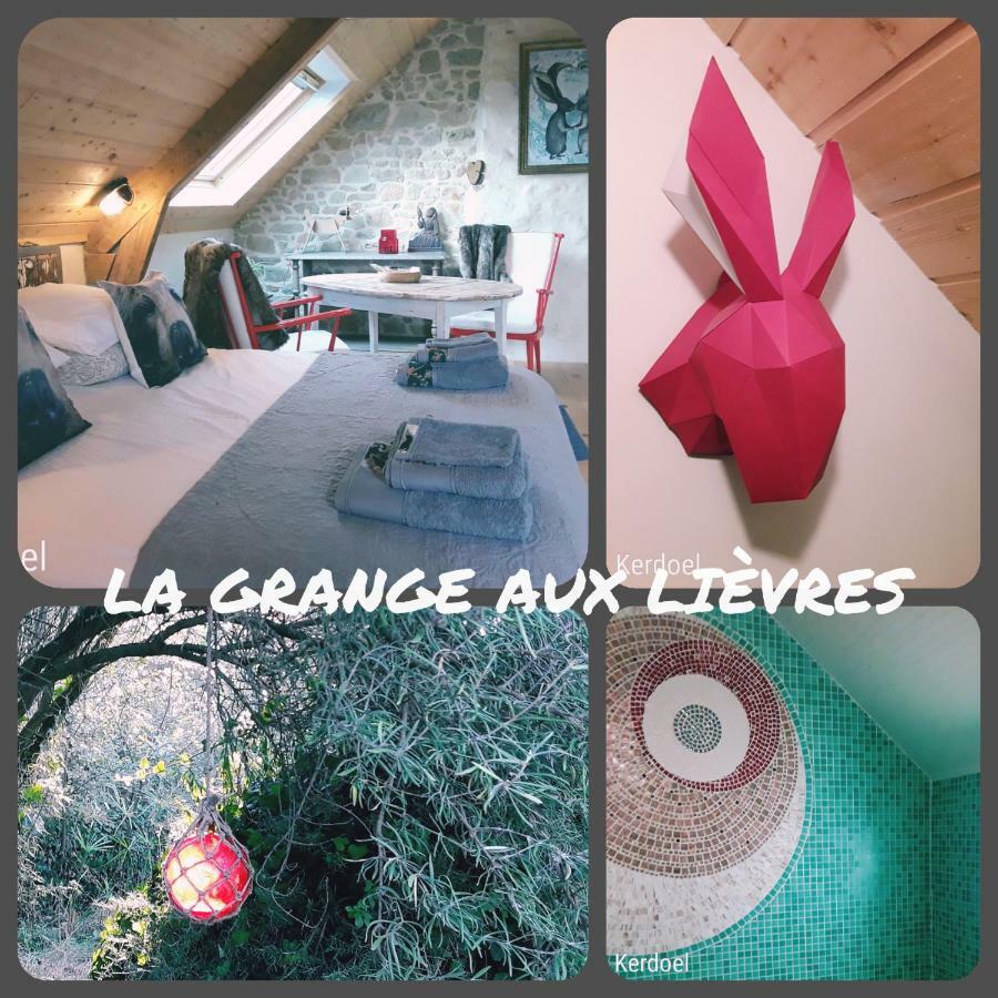 La Grange Aux Lievres, Gites Kerdoel Cléder 外观 照片